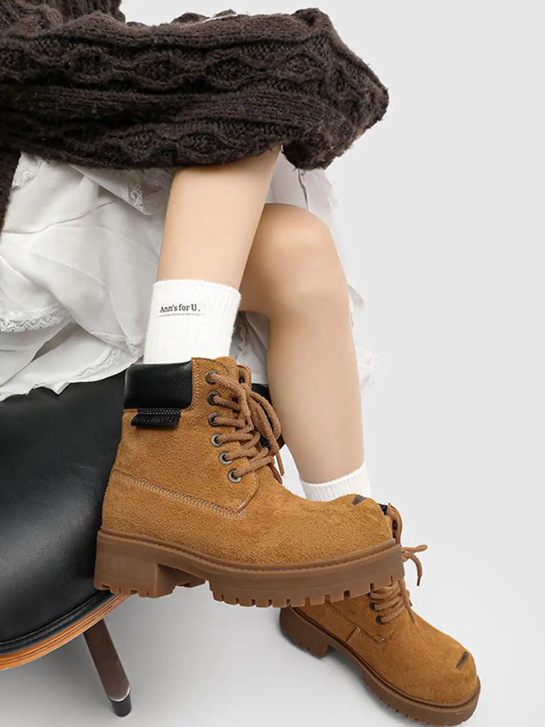 FGMM | Round-Toe Work Boots