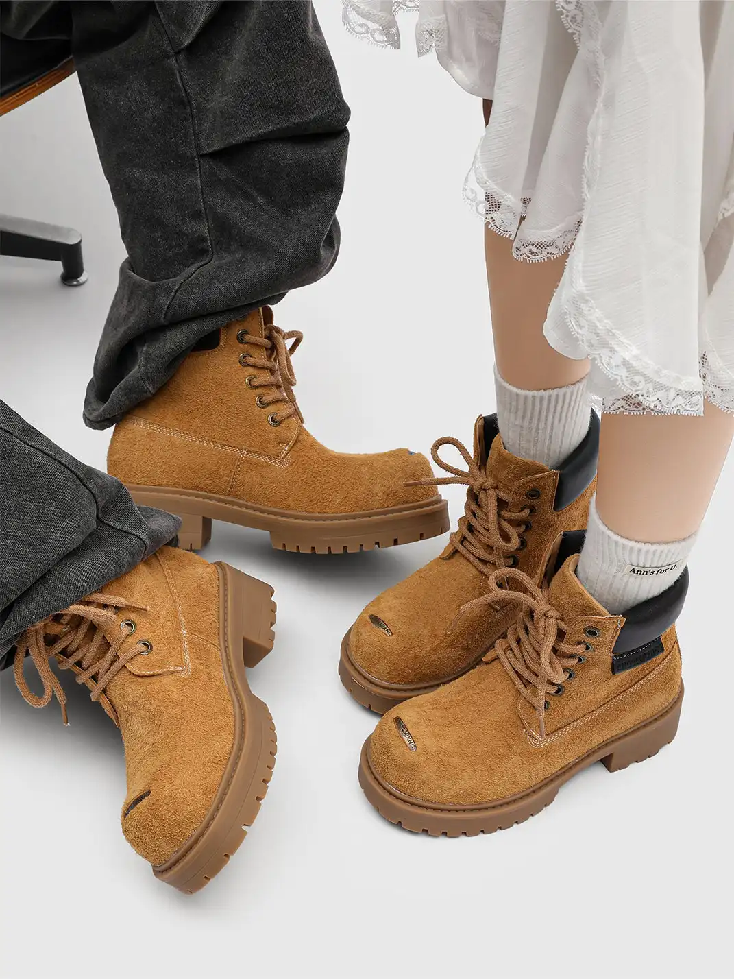 FGMM | Round-Toe Work Boots