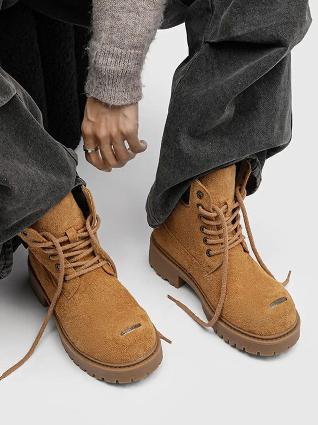 FGMM | Round-Toe Work Boots