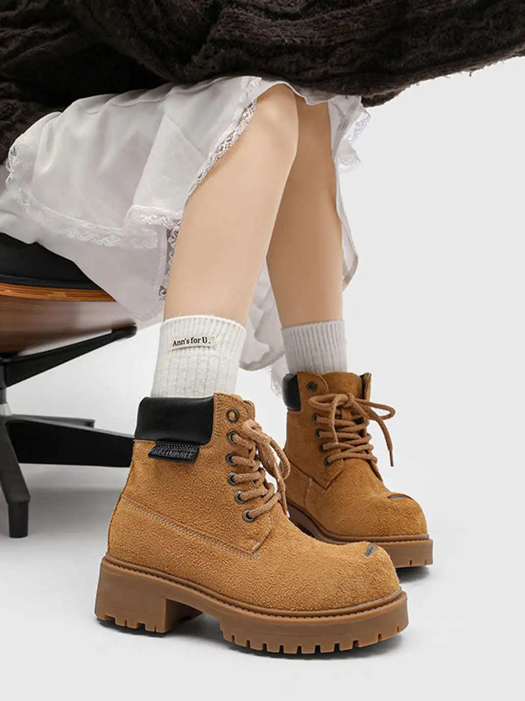 FGMM | Round-Toe Work Boots