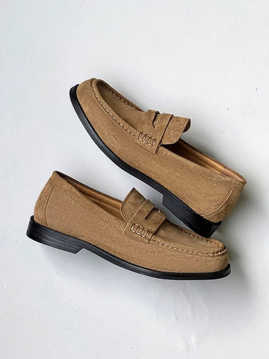 FGMM | Calfskin Square Toe Loafers