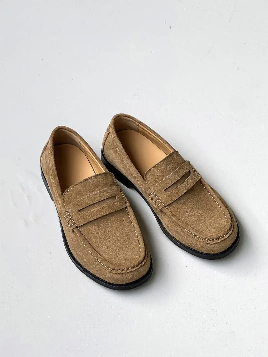 FGMM | Calfskin Square Toe Loafers