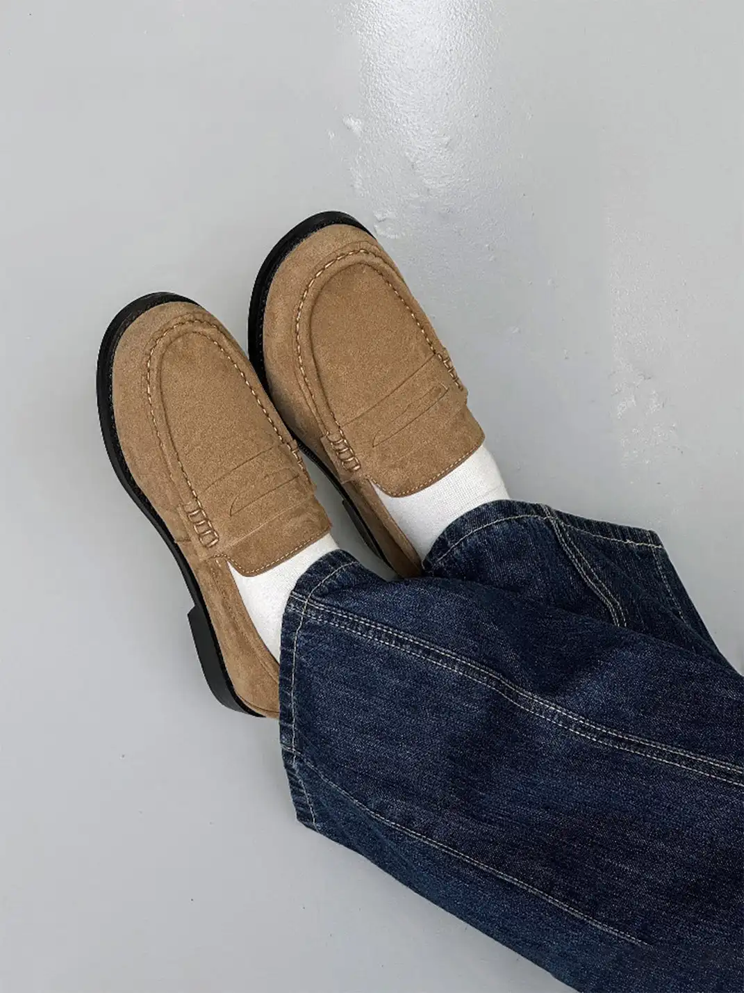 FGMM | Calfskin Square Toe Loafers