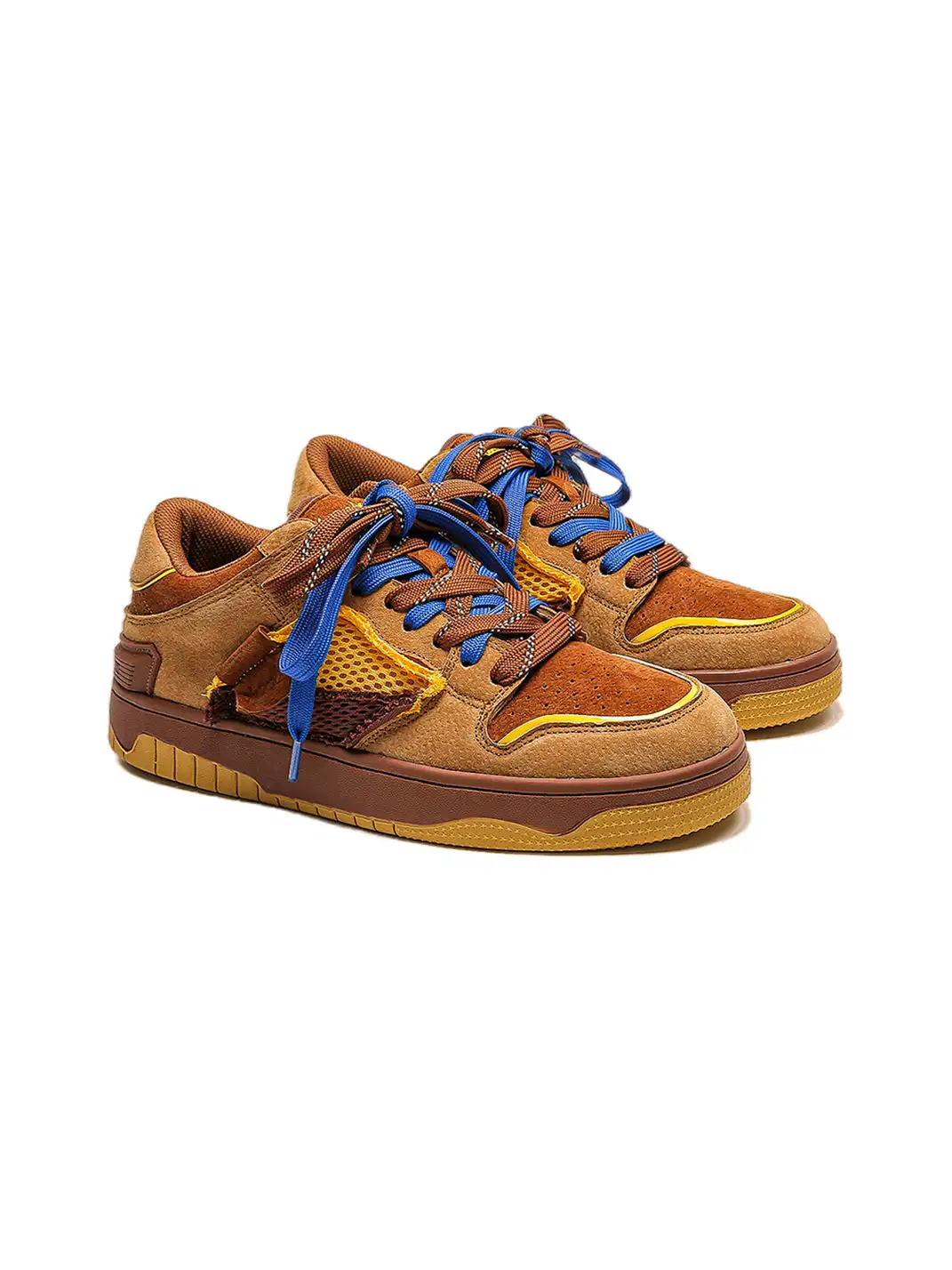 FGMM | Dual-Lace System Perforated Upper Sneakers
