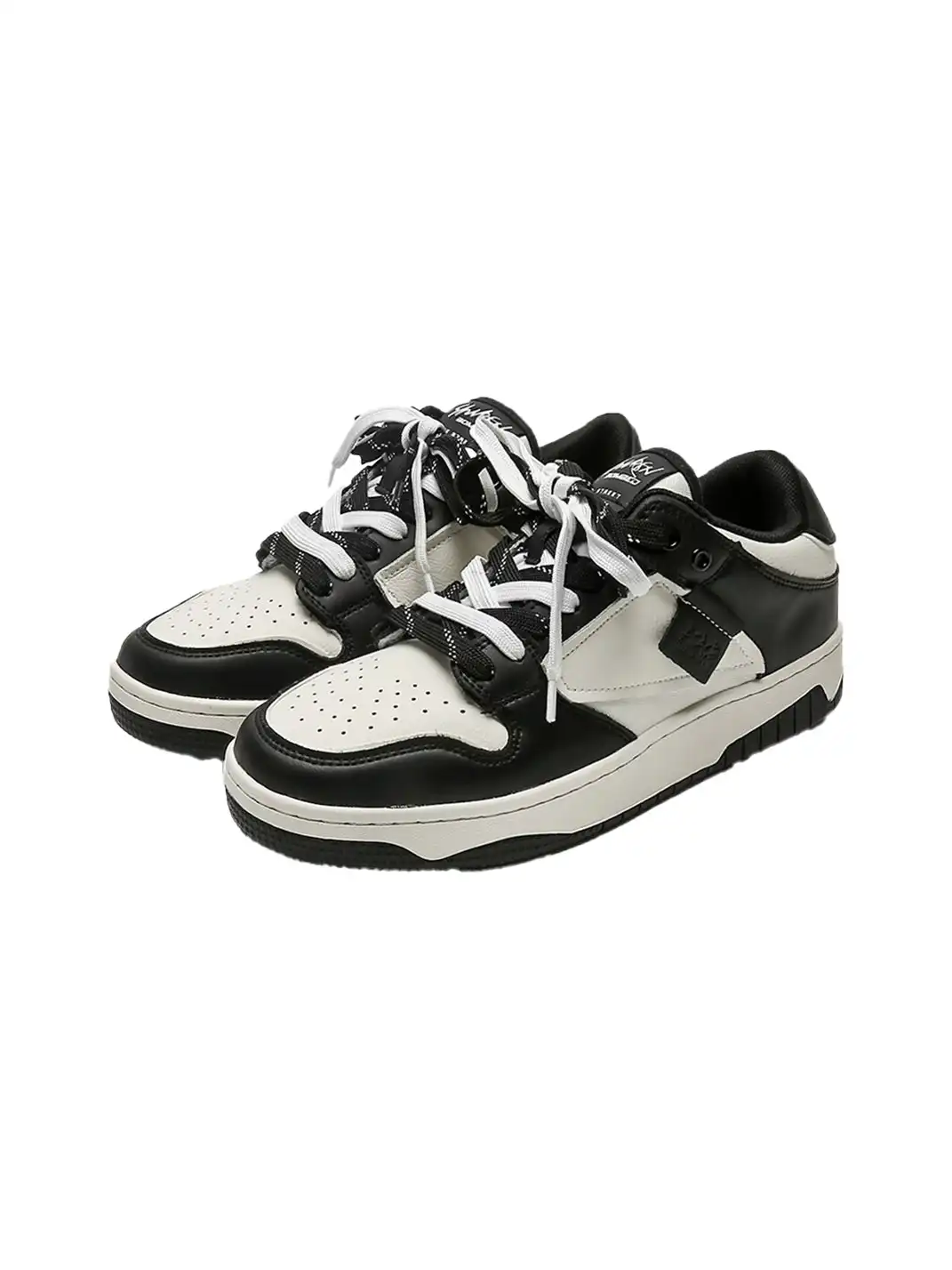 FGMM | Dual-Lace System Perforated Upper Sneakers