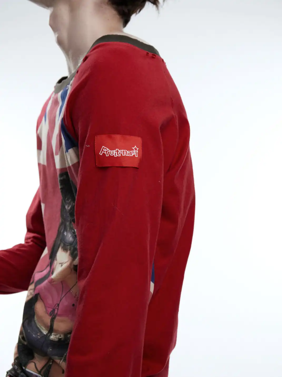 Fruitanari | DJ Print Long Sleeve T-shirt
