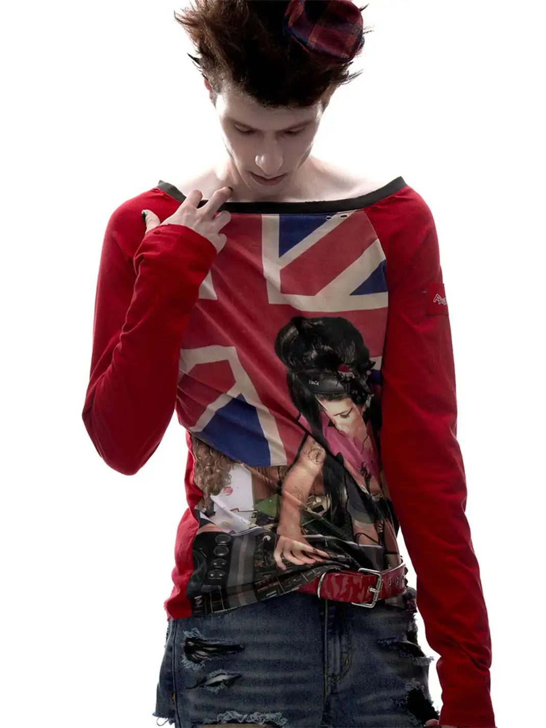 Fruitanari | DJ Print Long Sleeve T-shirt