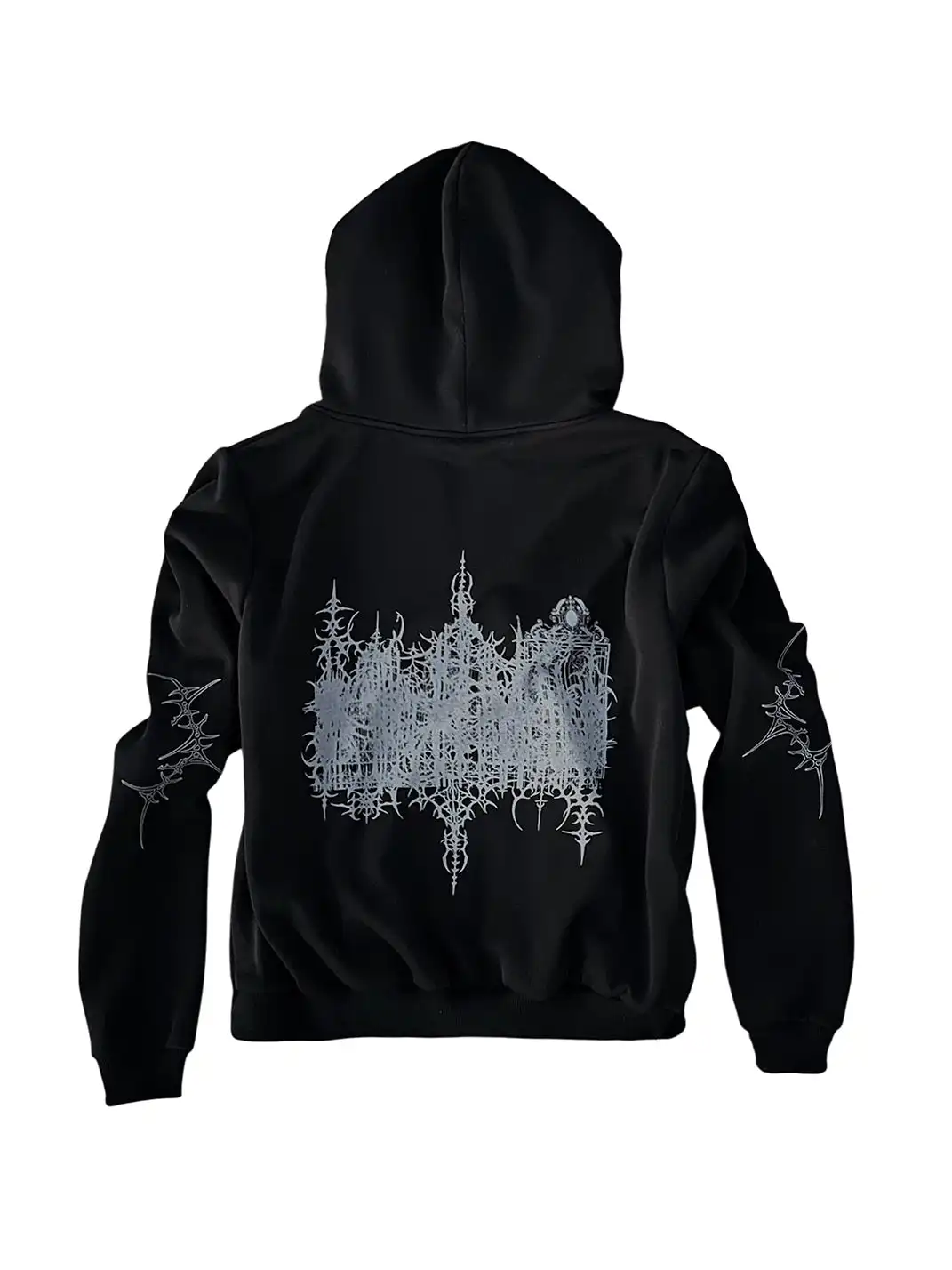 FreeOxygen | Rhinestone Subculture Totem Hoodie