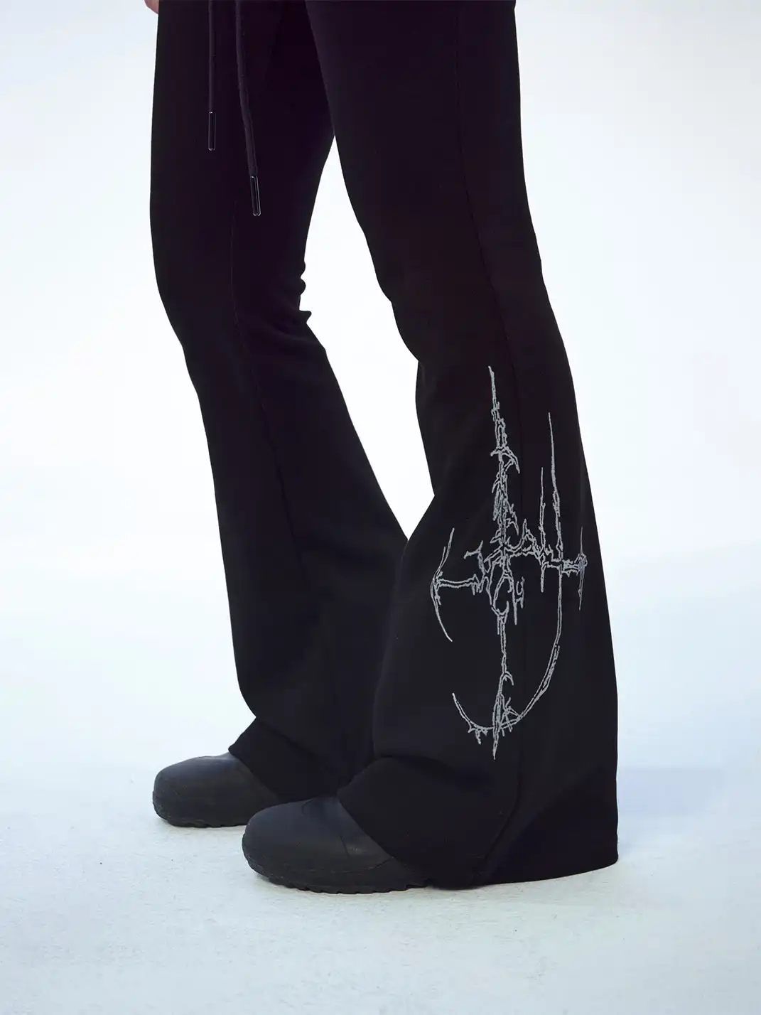 FreeOxygen | Totem Print Yoga Flare Pants