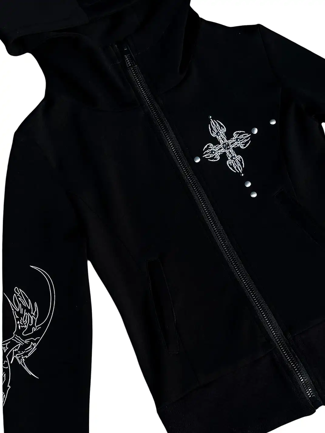 FreeOxygen | Totem Print Casual Jacket