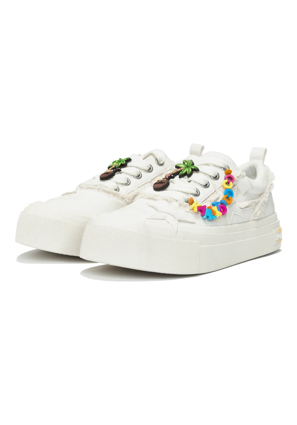 KAALIXTO丨Star Canvas Shoes-Coconut Palm Variability