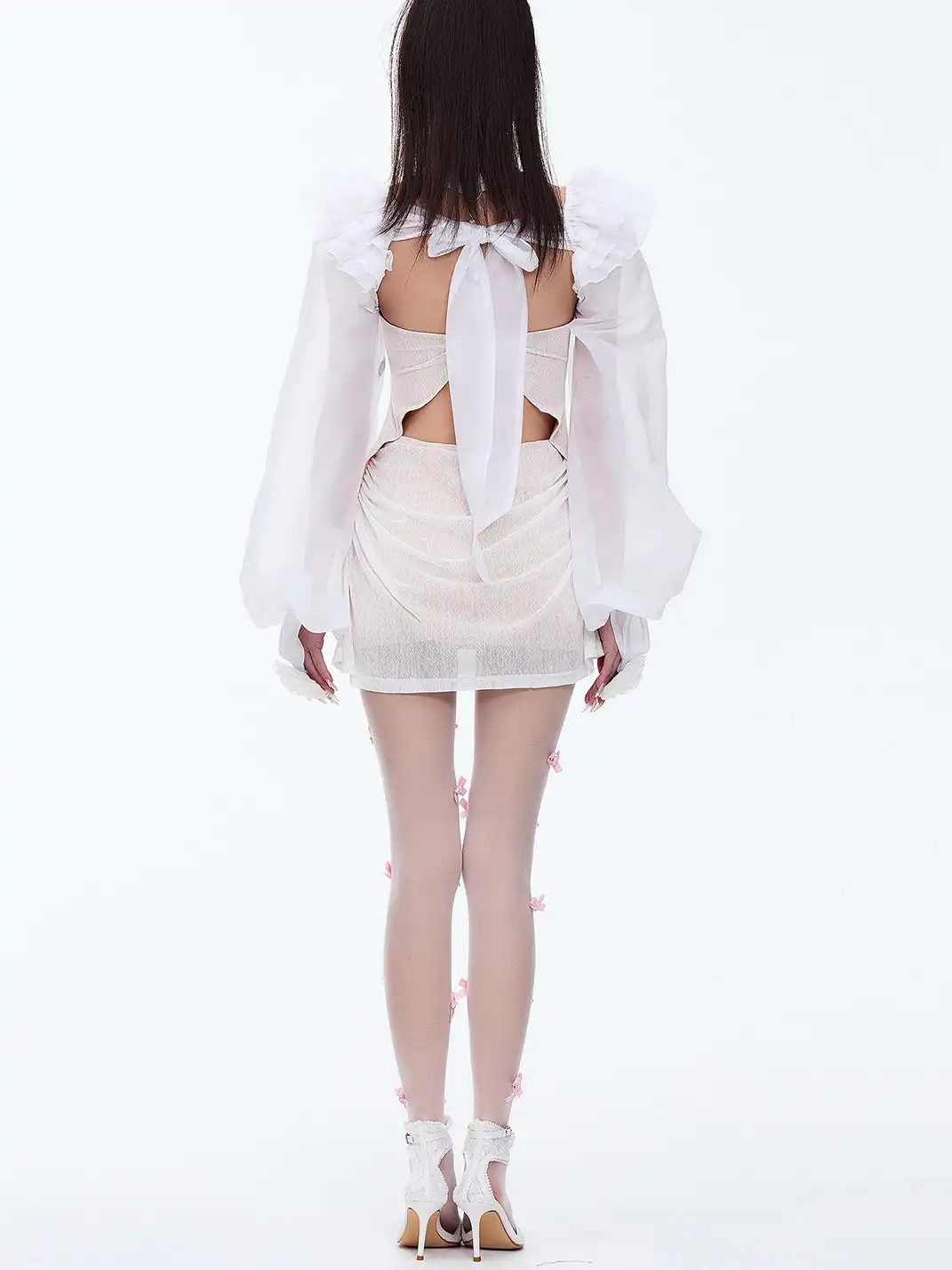 STE | Sunscreen Floral Sleeve Shawl