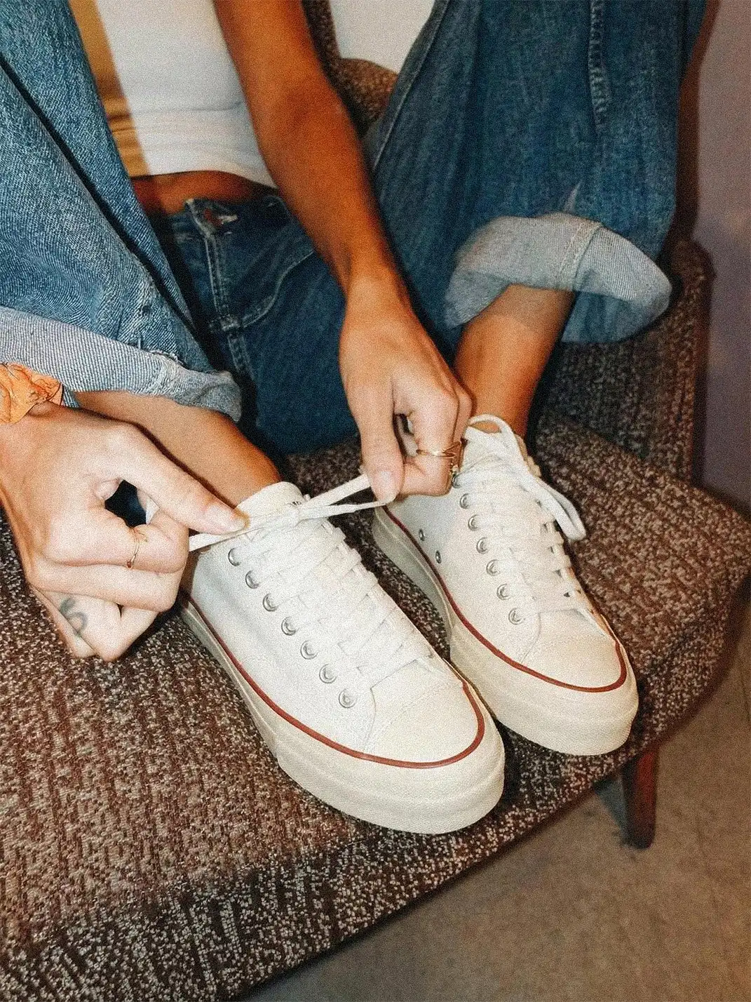 ZOXINSTREET | Cork Midsole Canvas Shoes