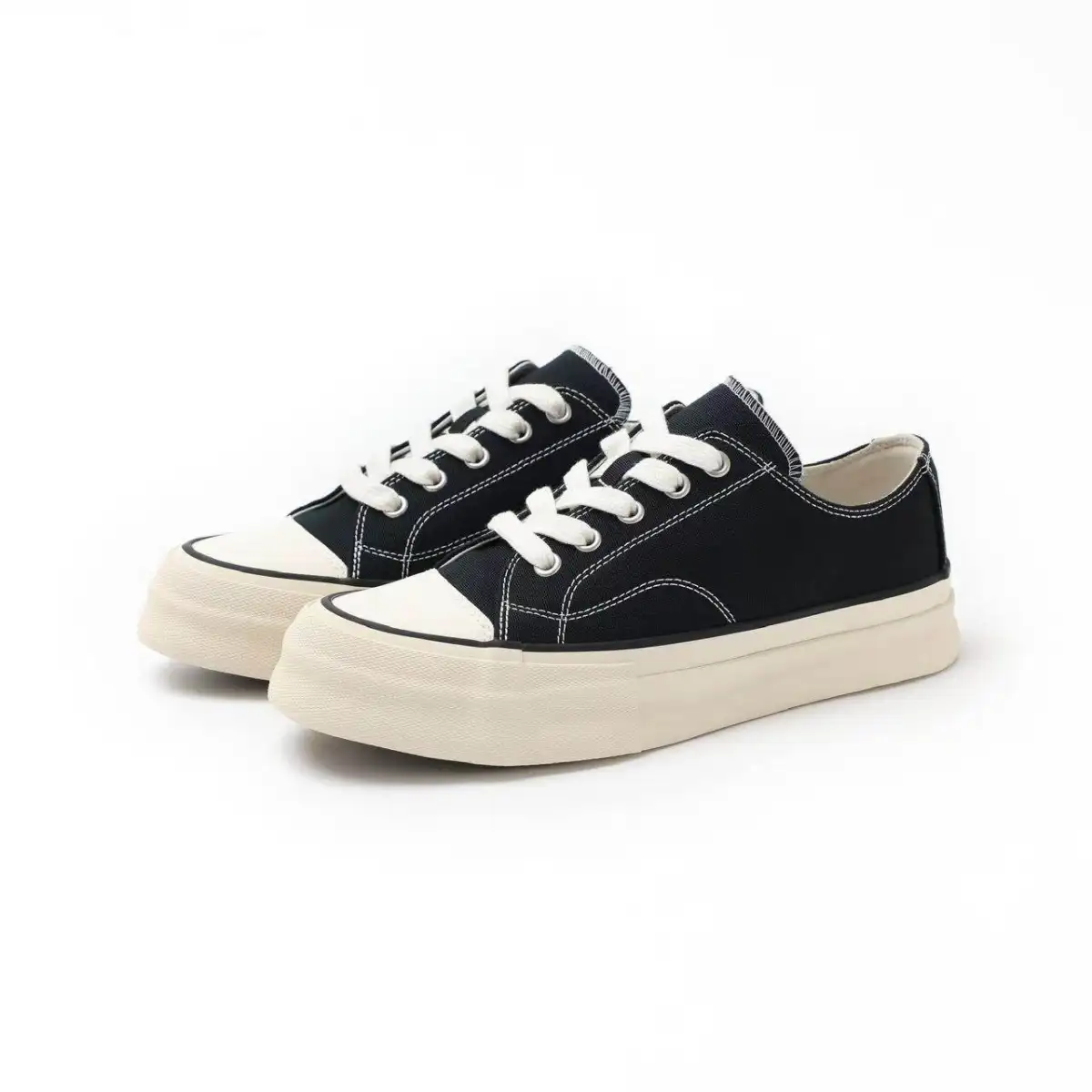 ZOXINSTREET | Vulcanized Platform Canvas Shoes