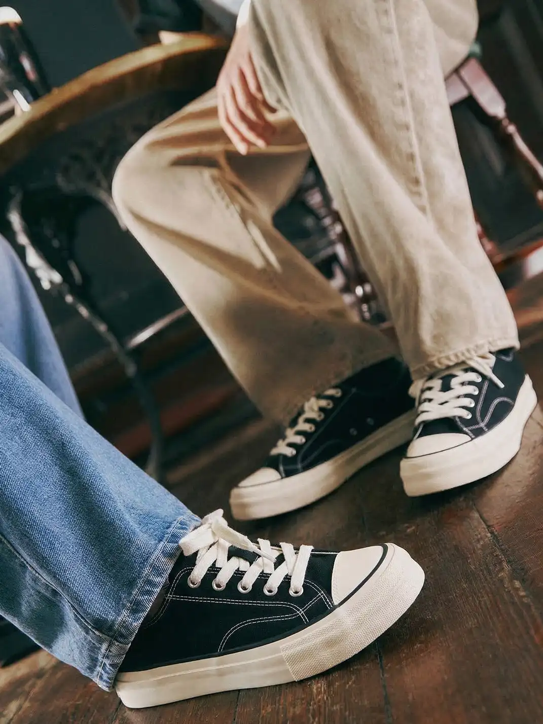 ZOXINSTREET | Vulcanized Platform Canvas Shoes