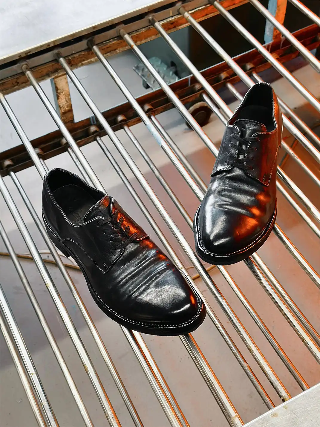 ZOXINSTREET | Top-Grain Horse Leather Lace-Up Shoes