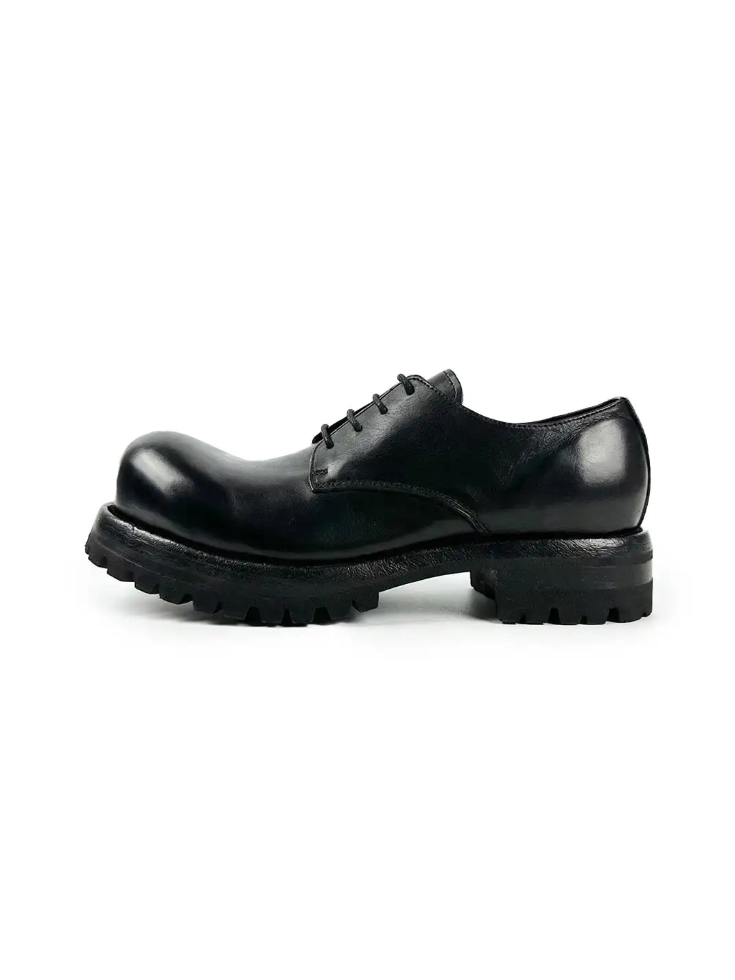ZOXINSTREET | Top-Grain Horse Leather Lace-Up Shoes