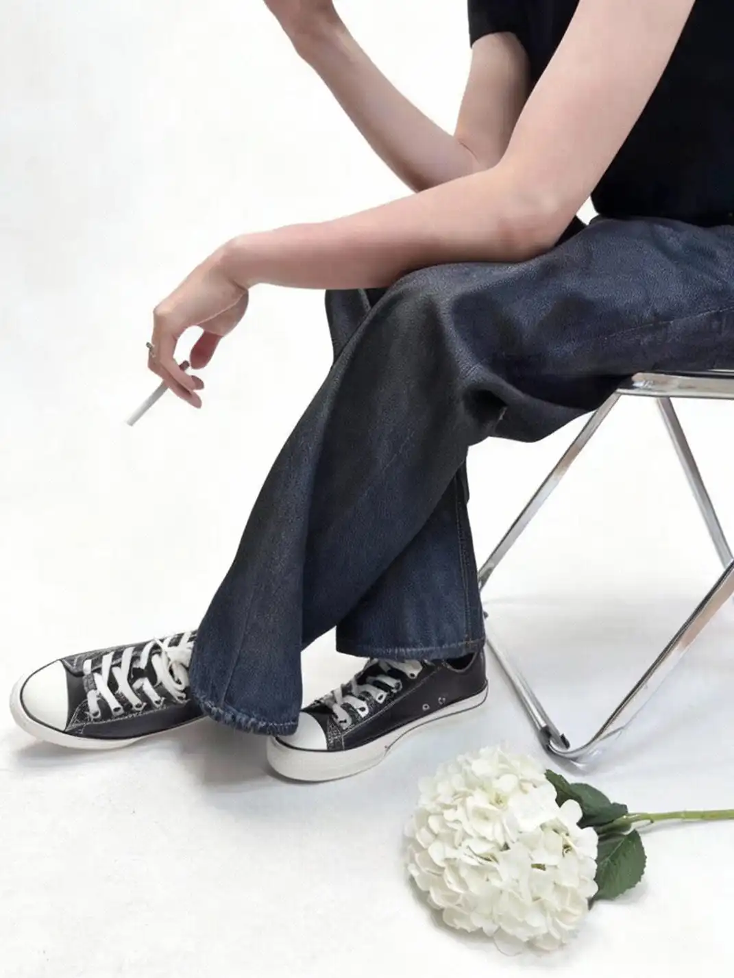 ZOXINSTREET | Bullet-Hole Top-Grain Cowhide Canvas Shoes