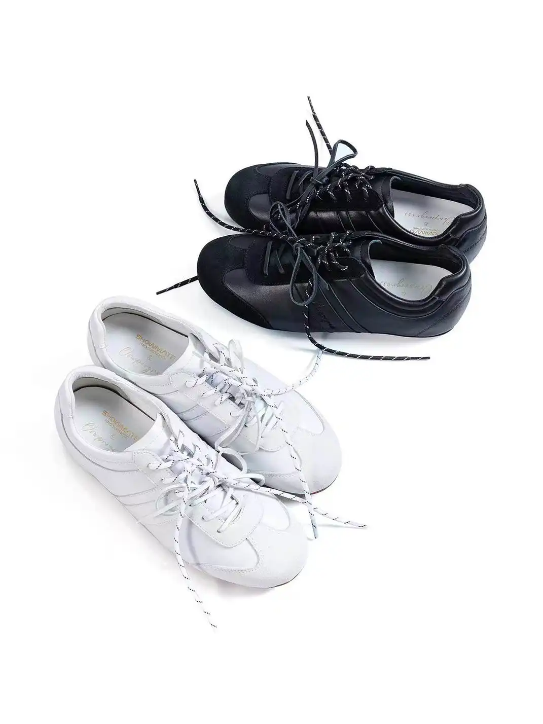 ZOXINSTREET | High-Gloss Suede Calfskin German Training Shoes