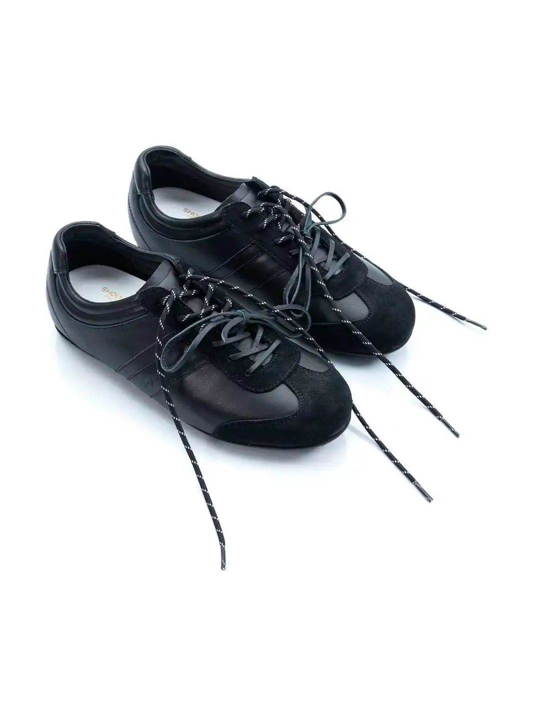 ZOXINSTREET | High-Gloss Suede Calfskin German Training Shoes
