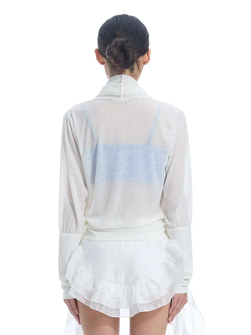 STE | Off-Shoulder Sheer Multiple Ways Blouse