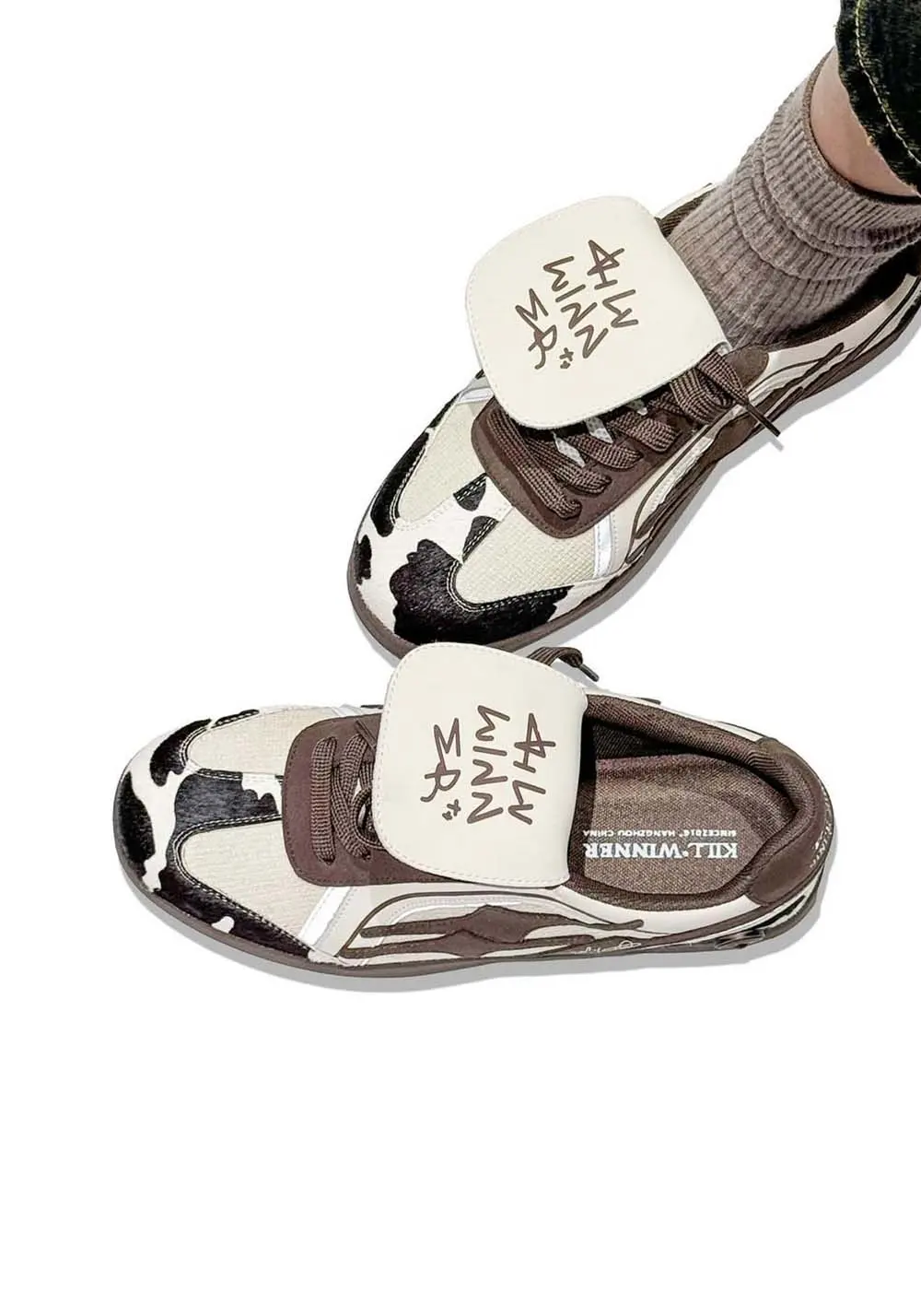 KILLWINNER丨Retro Training Sneaker-Brown