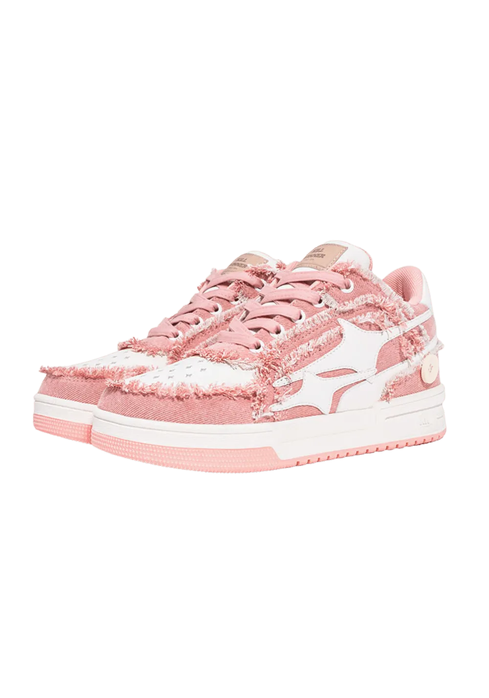 KILLWINNER丨Shattered Meteor Low Top Sneakers-Pink
