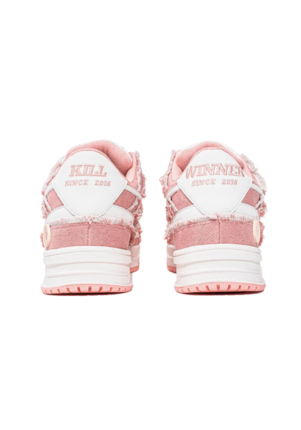 KILLWINNER丨Shattered Meteor Low Top Sneakers-Pink