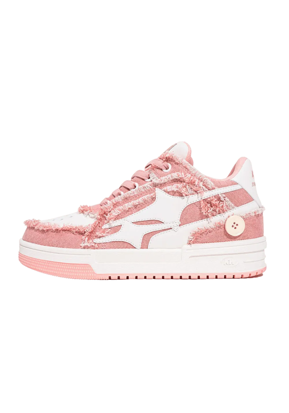 KILLWINNER丨Shattered Meteor Low Top Sneakers-Pink