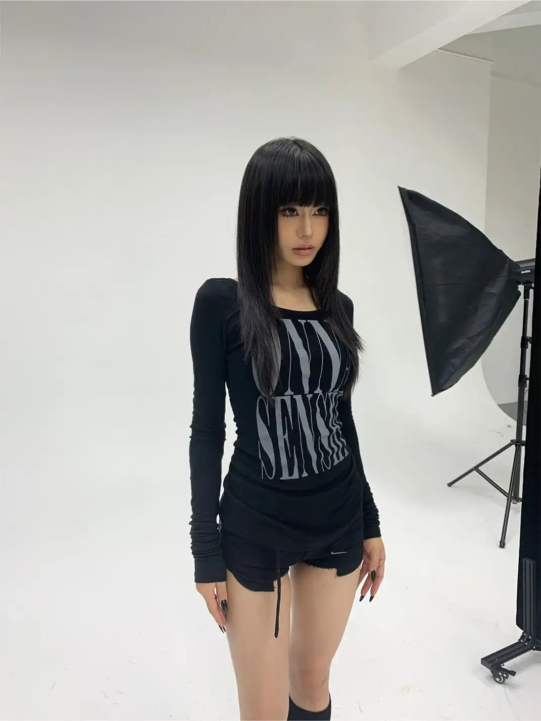 ONNASENSHI | Printed Long-Sleeved