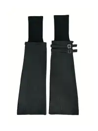 ONNASENSHI | Spliced Fake Two-Piece Leg Warmers