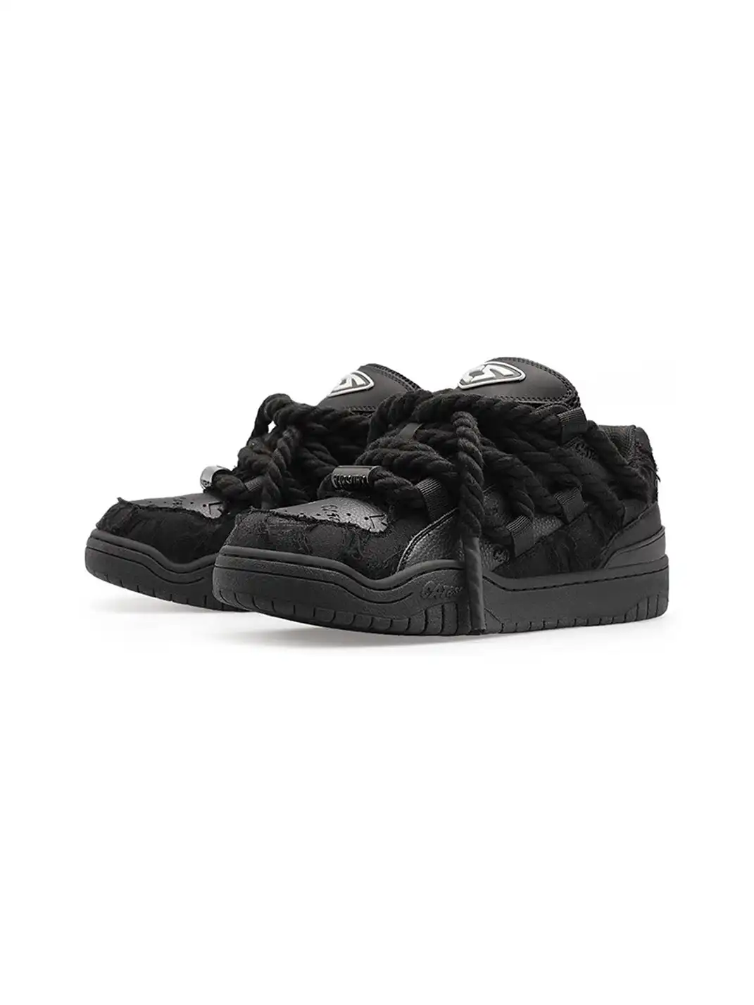 Catsofa | Destructive Lace Dreadlocks Skate Shoes