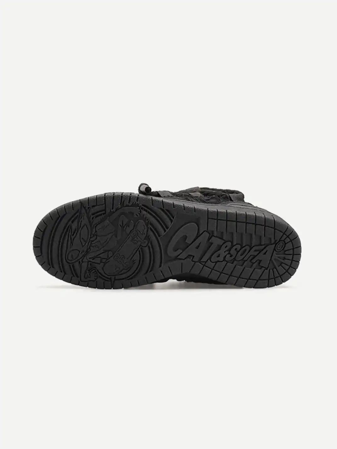 Catsofa | Destructive Lace Dreadlocks Skate Shoes