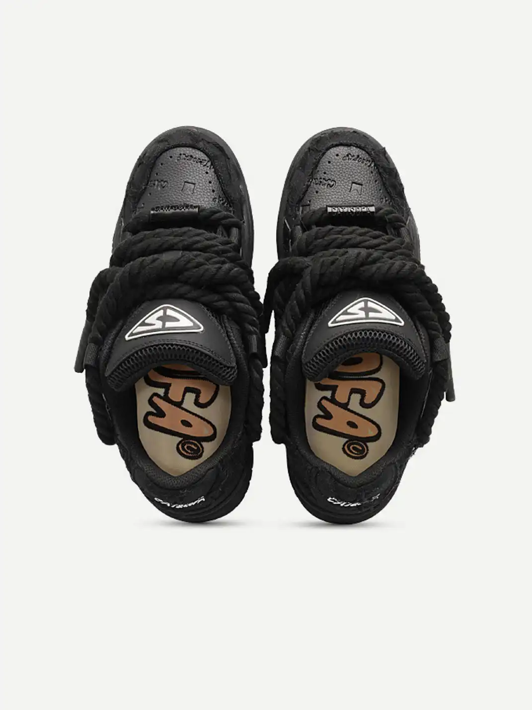 Catsofa | Destructive Lace Dreadlocks Skate Shoes
