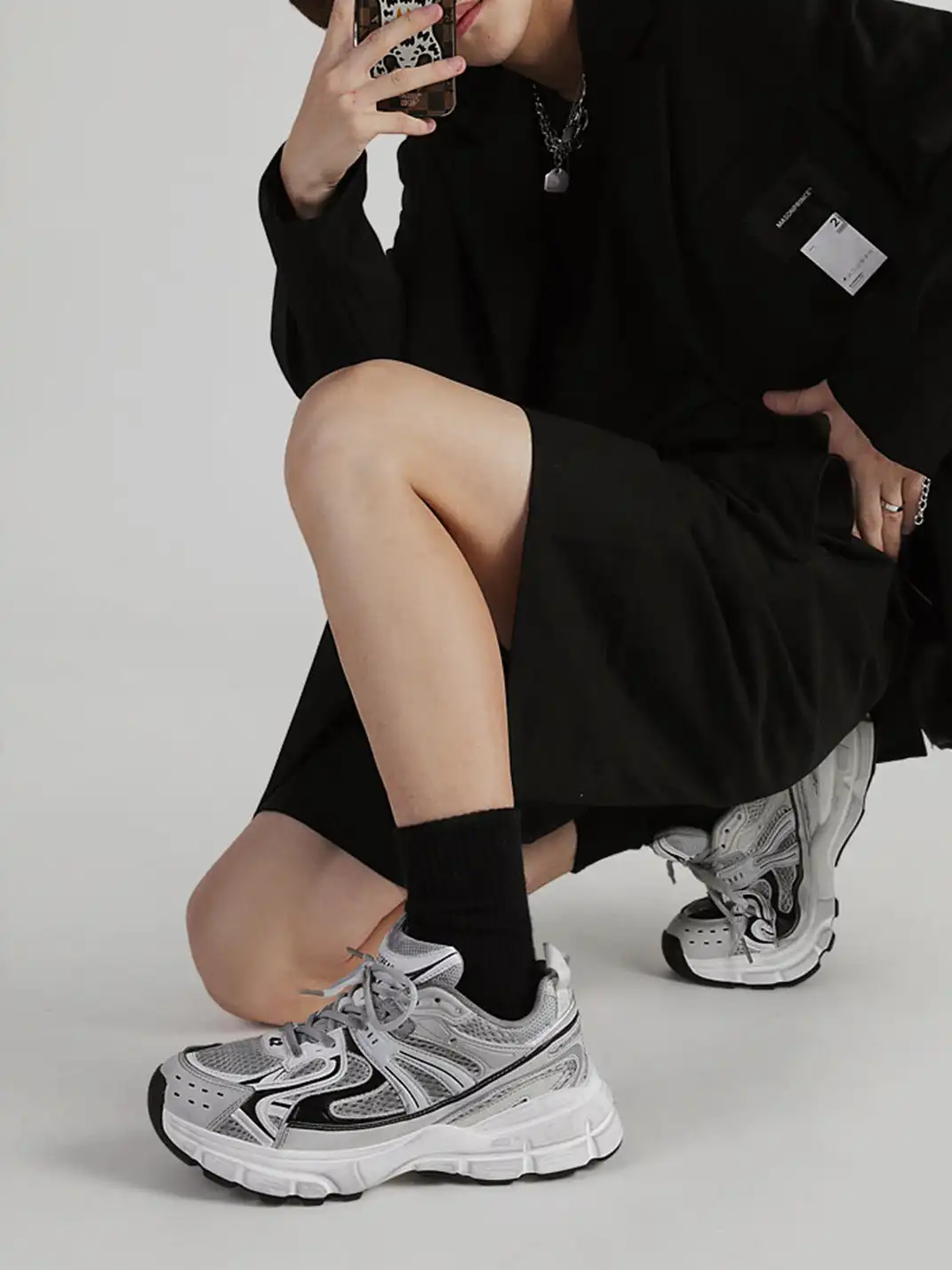 Catsofa | Mesh Upper Chunky Dad Sneakers