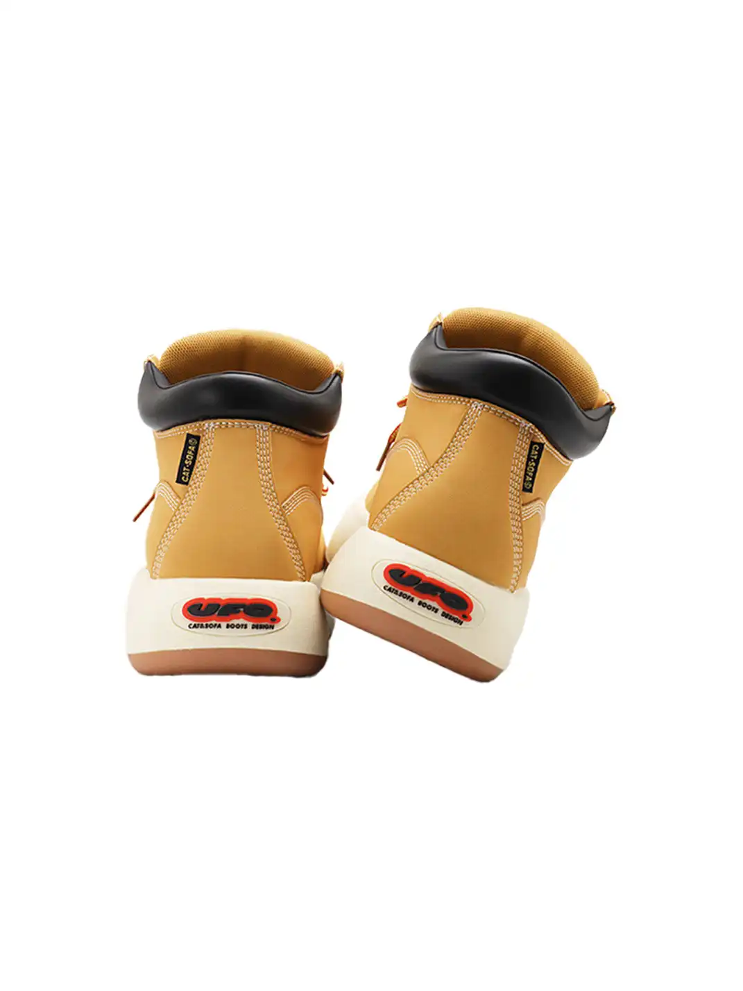 Catsofa | Upturned Toe Platform Martin Boots