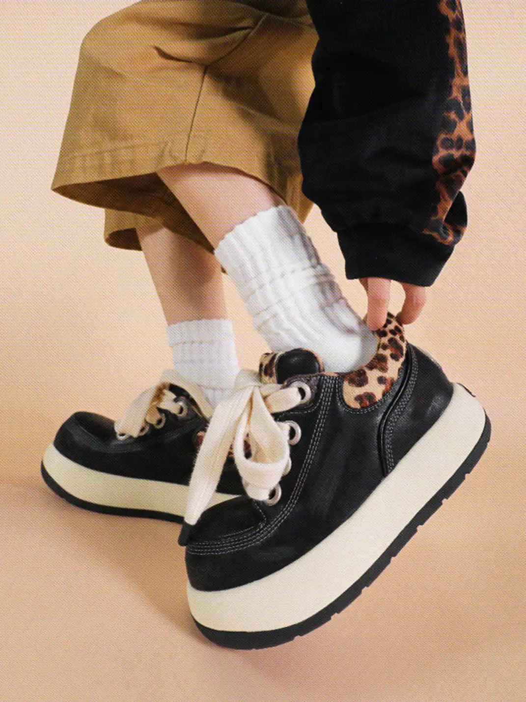 Catsofa | Leopard Print Kangaroo Shoes