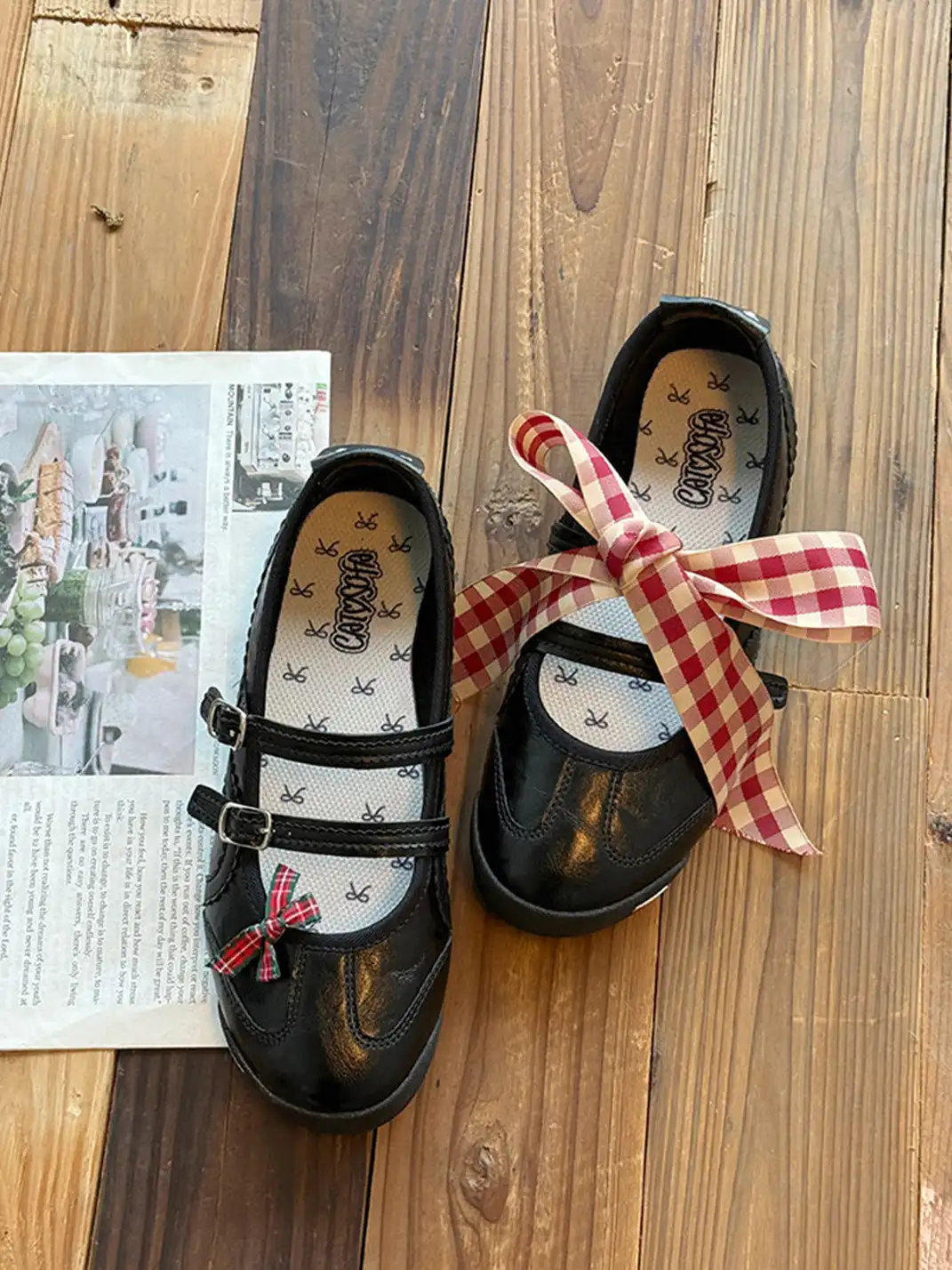 Catsofa | Low-cut Mary Jane shoes