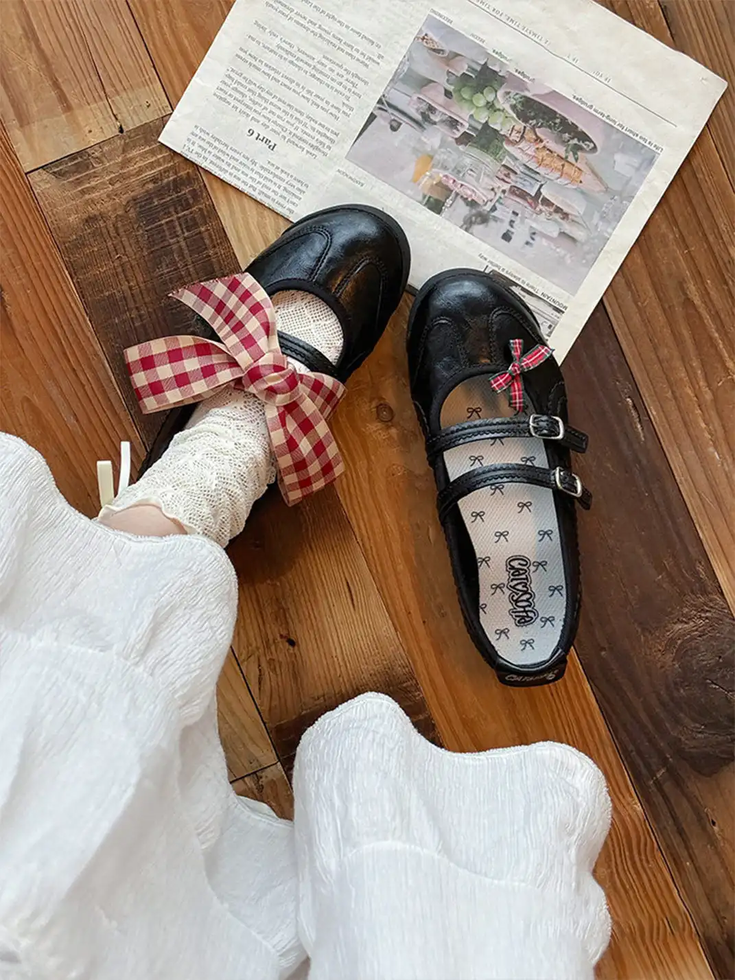 Catsofa | Low-cut Mary Jane shoes