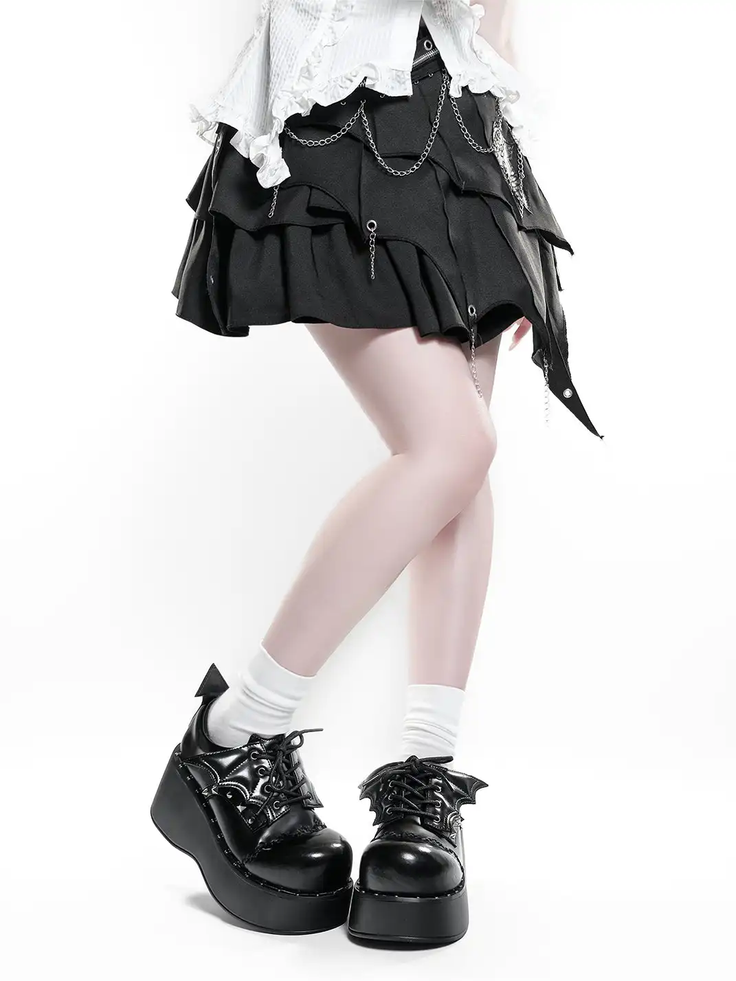 GURURU | Hot Girl Platform Leather Shoes