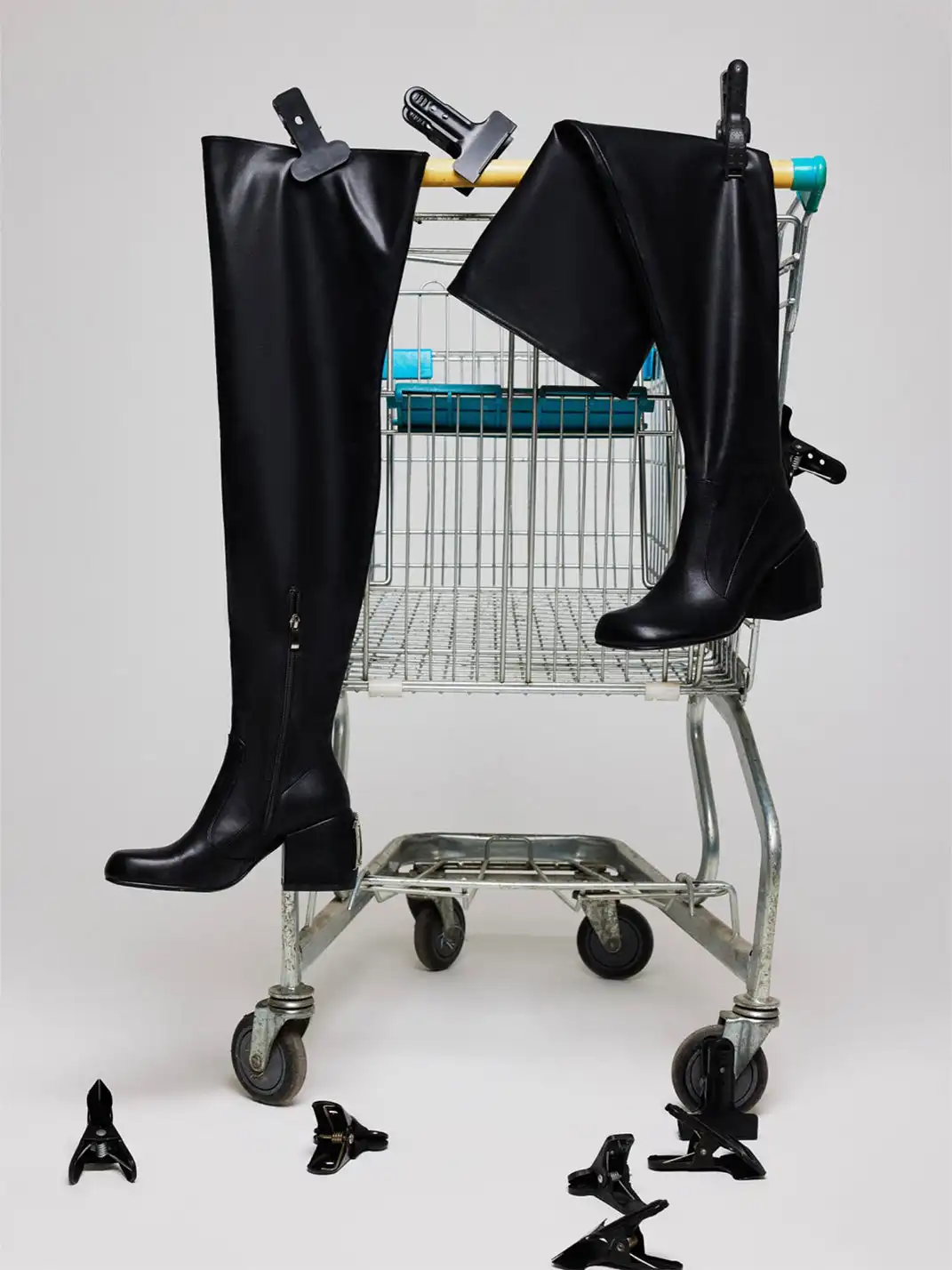 UnicornBlood | Chunky Heel Over-The-Knee Boots