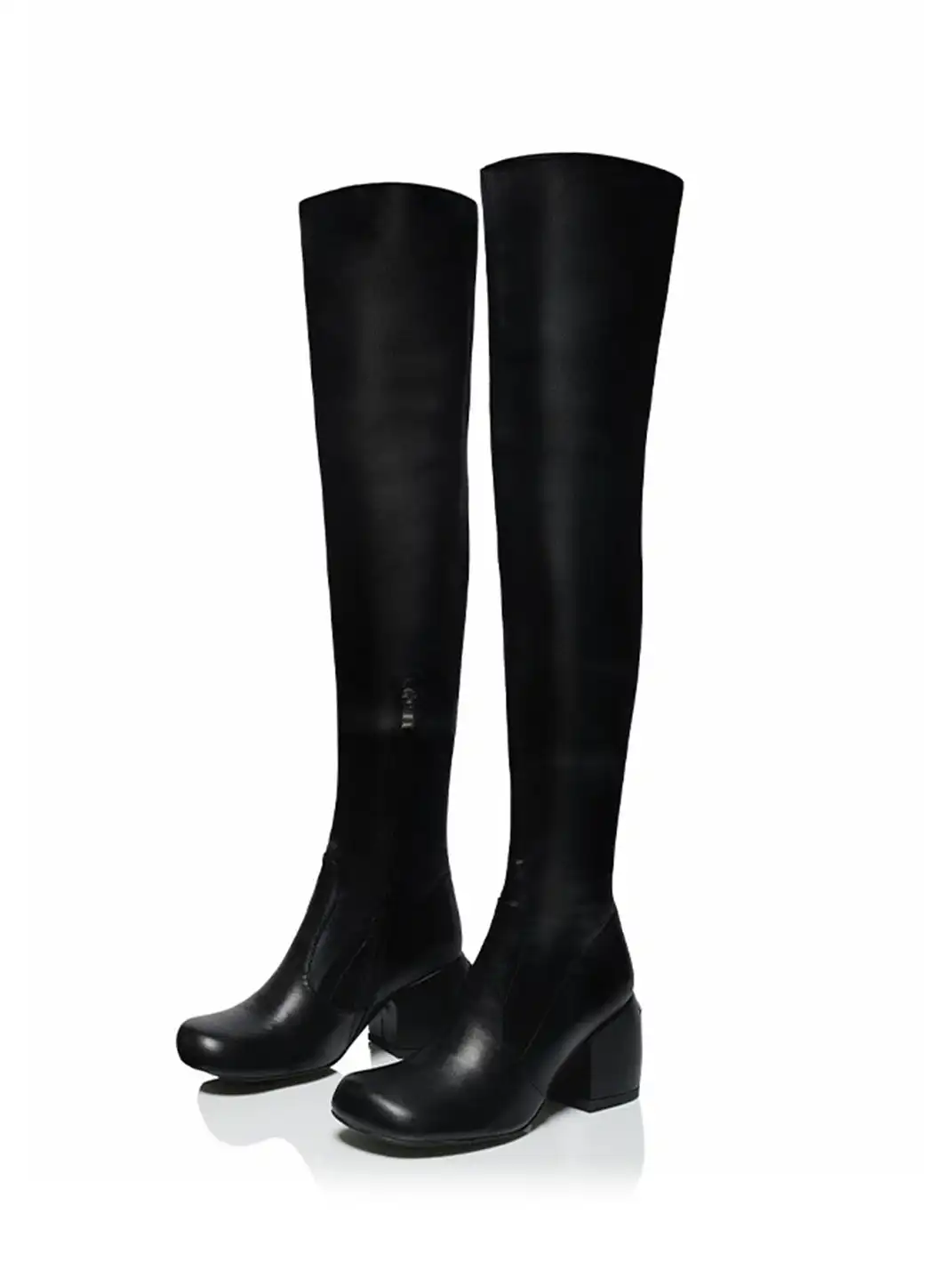UnicornBlood | Chunky Heel Over-The-Knee Boots