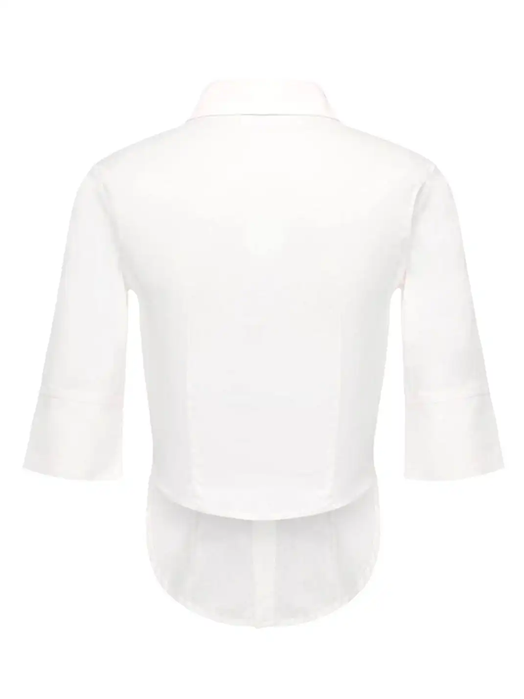 ONNASENSHI | Mid-Length Sleeve Shirt With Straight Shoulders