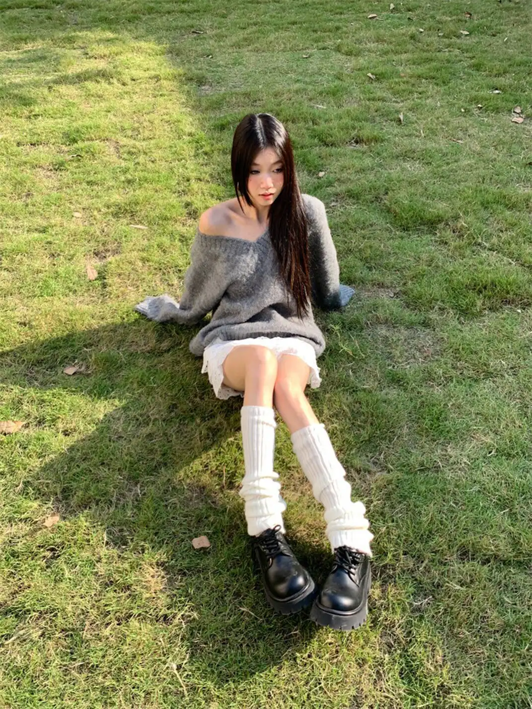 Mooreyu | Black Platform Loafers