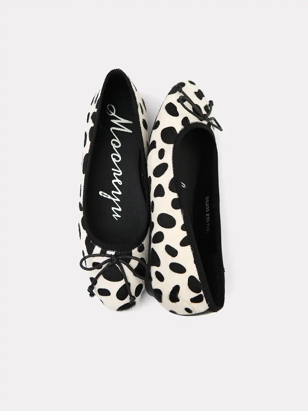 Mooreyu | Polka Dot Bow Mary Jane Shoes