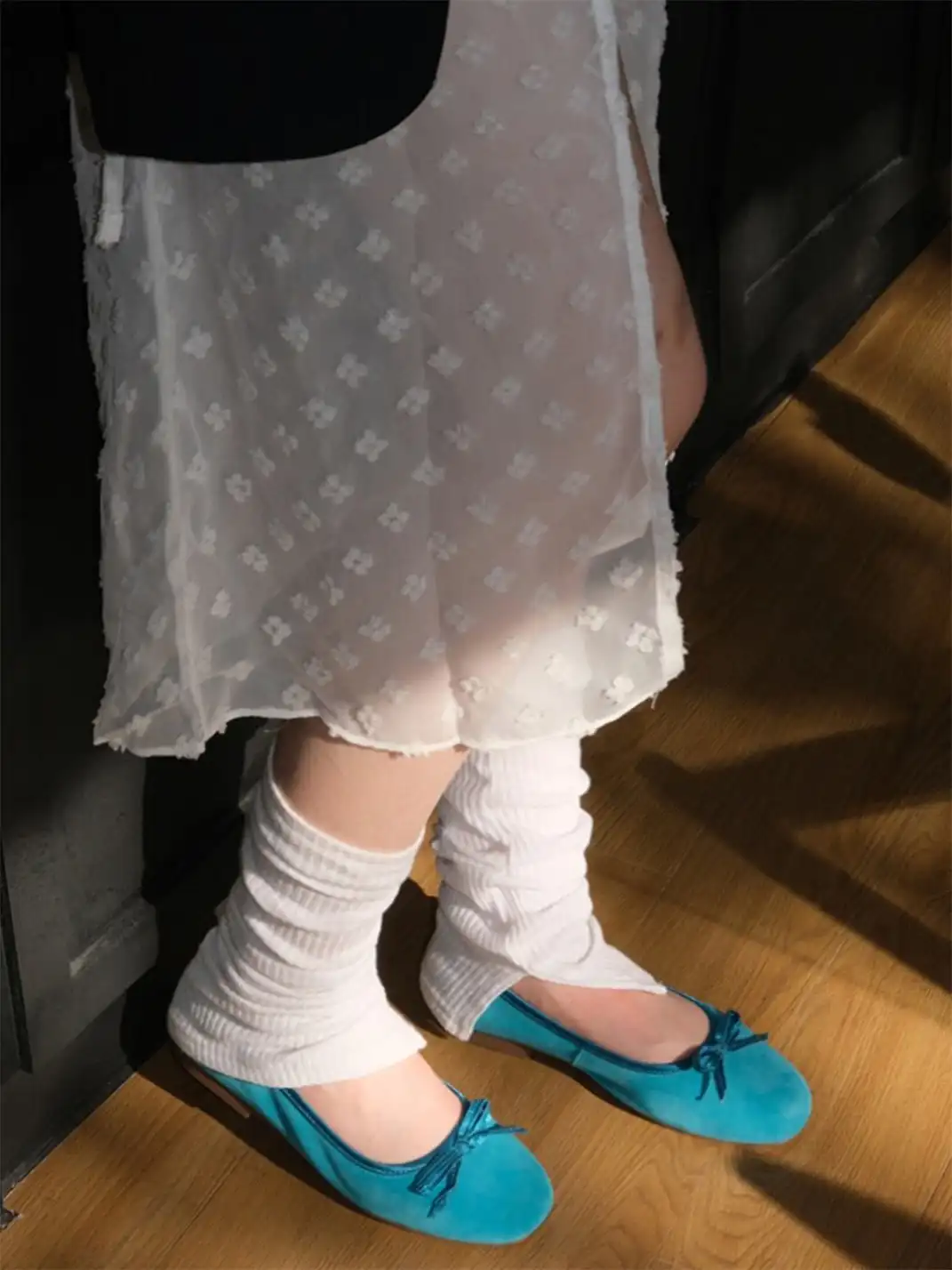 Mooreyu | Bow-Tie Round-Toe Flats