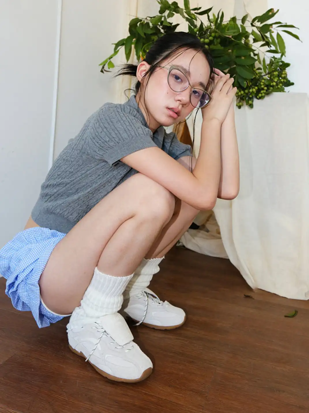 Mooreyu | Platform Shoes With Upturned Tongue