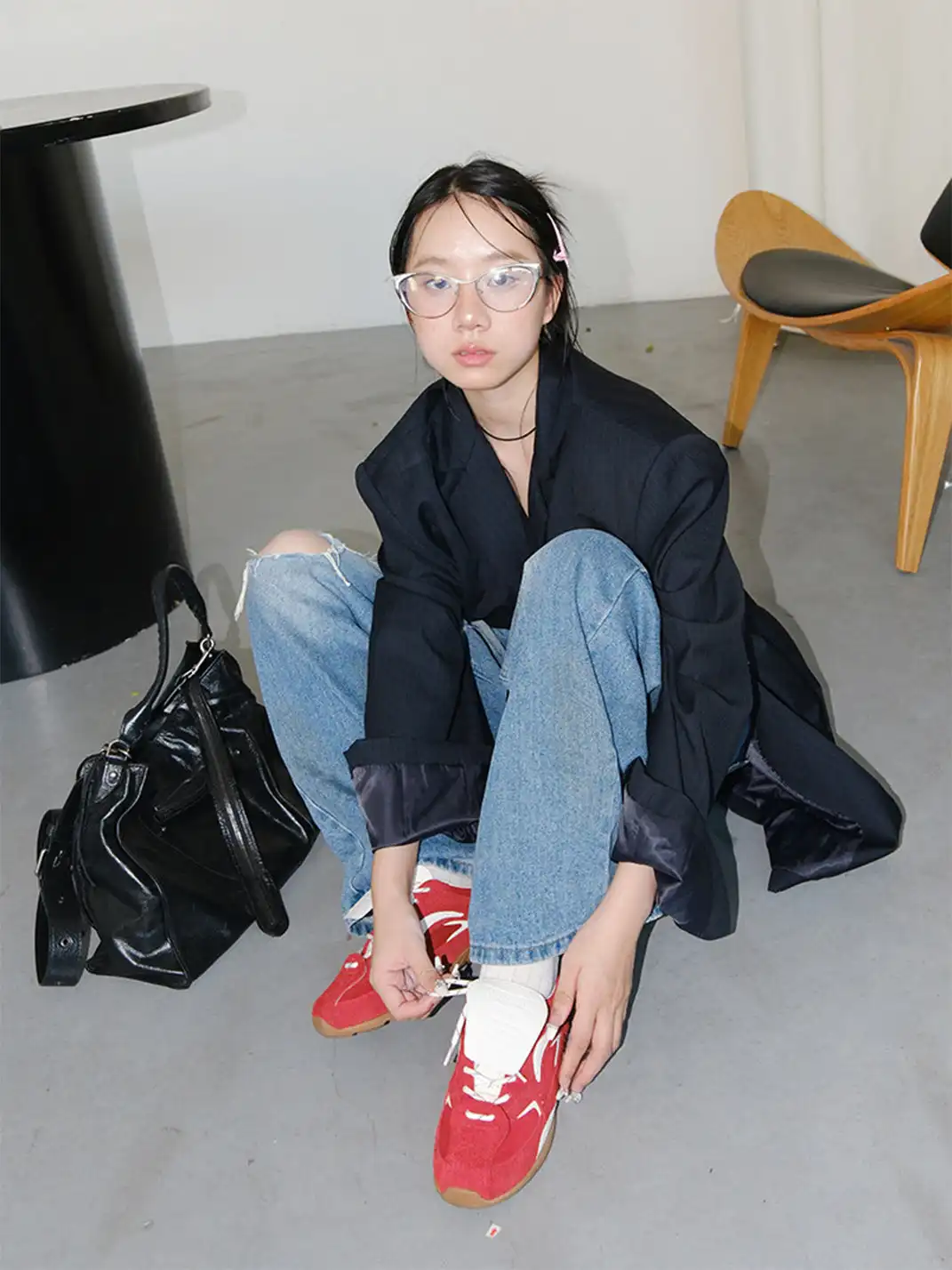 Mooreyu | Platform Shoes With Upturned Tongue