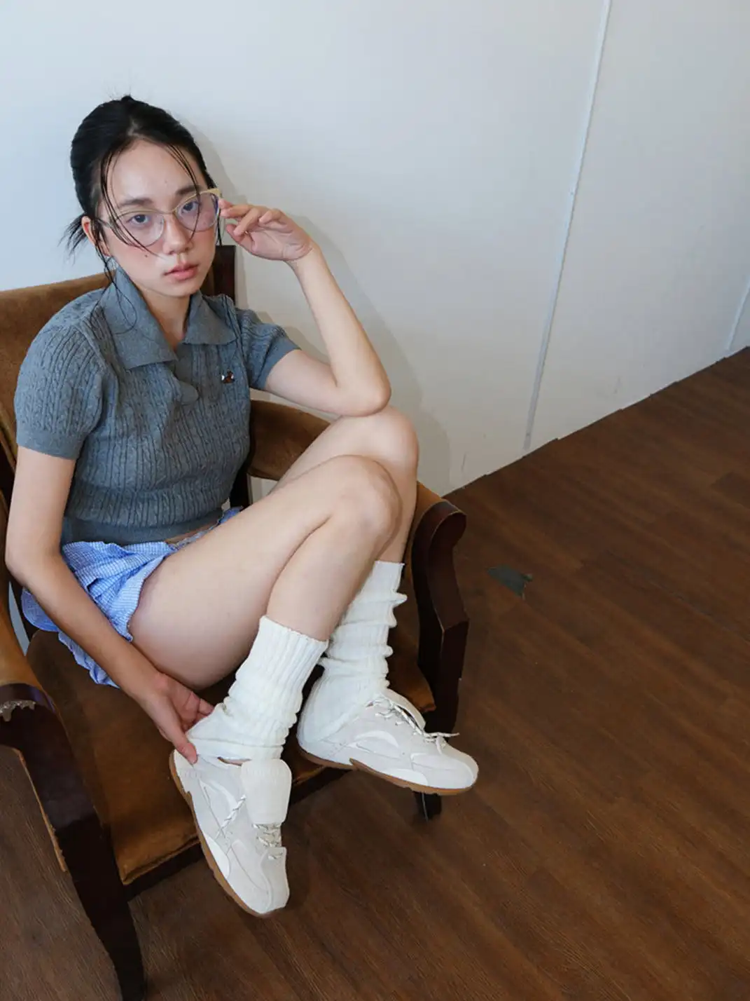 Mooreyu | Platform Shoes With Upturned Tongue
