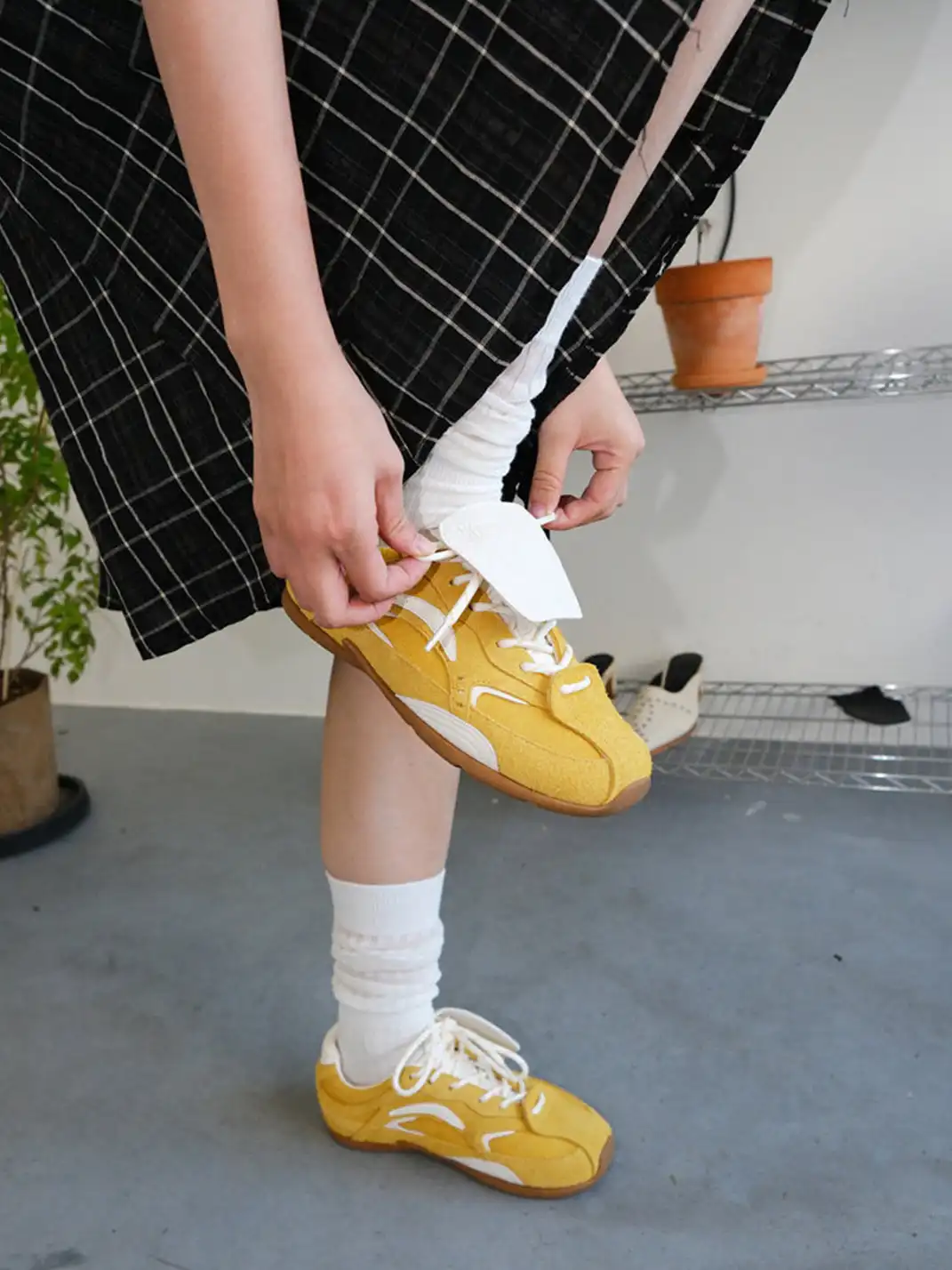 Mooreyu | Platform Shoes With Upturned Tongue